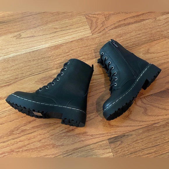 💥 FLASH SALE! 🆕 SINCERELY JULES Girls Lil Harley Combat Boots 13 Youth - Picture 10 of 15